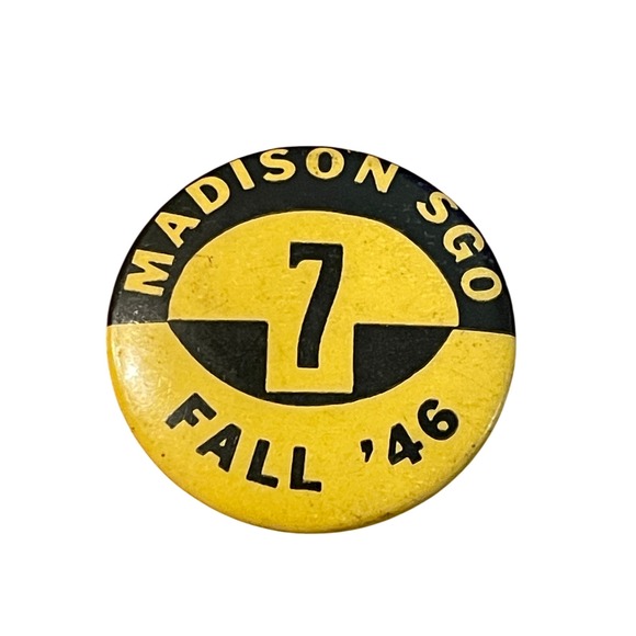 Other - 00128 - Vintage Madison SGO 7 Fall '46 Pin – 1946‎ Collectible